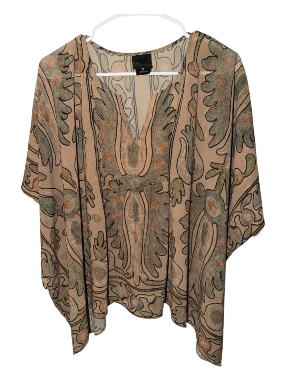 Anna Sui Kimono Top S Oversized